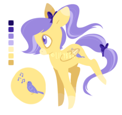 Size: 556x522 | Tagged: safe, artist:lilybun, oc, oc only, pegasus, pony, adoptable, solo