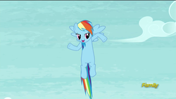 Size: 1920x1080 | Tagged: safe, screencap, rainbow dash, pegasus, pony, g4, rarity investigates, season 5, female