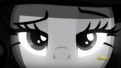 Size: 1920x1080 | Tagged: safe, screencap, rarity, g4, rarity investigates, season 5, close-up, extreme close-up, female, lidded eyes, looking at you, solo