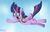 Size: 2500x1600 | Tagged: safe, artist:zsparkonequus, twilight sparkle, alicorn, pony, g4, falling, female, goggles, mare, parachute, screaming, skydiving, solo, twilight sparkle (alicorn)