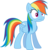 Size: 3200x3358 | Tagged: safe, artist:djdavid98, artist:embersatdawn, rainbow dash, pegasus, pony, g4, rarity investigates, .ai available, .svg available, do not want, female, high res, mare, simple background, solo, transparent background, vector