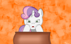 Size: 2560x1600 | Tagged: safe, artist:raiderex, sweetie belle, pony, g4, female, solo