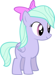 Size: 1000x1368 | Tagged: safe, artist:pegasus-drake, flitter, g4, female, filly, simple background, solo, transparent background, vector, younger