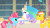 Size: 1280x720 | Tagged: safe, screencap, carrot cake, cup cake, princess celestia, a bird in the hoof, g4, my little pony: friendship is magic, gotcha, trollestia