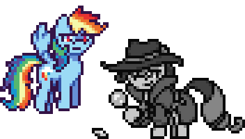 #983772 - safe, artist:mrponiator, rainbow dash, rarity, pegasus, pony