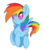 Size: 1360x1585 | Tagged: safe, artist:flamevulture17, rainbow dash, g4, :i, cute, dashabetes, female, solo