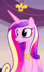Size: 450x720 | Tagged: safe, screencap, princess cadance, alicorn, pony, g4, games ponies play, season 3, animated, bouncing, cropped, crown, cute, cutedance, female, folded wings, hat pop, jewelry, loop, perfect loop, solo, tiara, wings