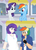 Size: 798x1101 | Tagged: safe, artist:koteikow, rainbow dash, rarity, human, g4, my little pony: friendship is magic, rarity investigates, humanized, scene interpretation, sunscreen