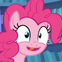 Size: 707x710 | Tagged: safe, screencap, pinkie pie, earth pony, pony, g4, my little pony: friendship is magic, scare master, season 5, faic, female, mare, nightmare night, open mouth, solo