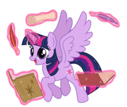 Size: 13531x11418 | Tagged: safe, artist:osipush, twilight sparkle, alicorn, pony, g4, absurd resolution, book, female, mare, quill, scroll, simple background, solo, transparent background, twilight sparkle (alicorn), vector