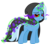 Size: 6857x6029 | Tagged: safe, artist:osipush, trixie, pony, unicorn, g4, absurd resolution, cloak, clothes, corrupted, dark magic, female, magic, mare, simple background, solo, sombra eyes, transparent background, vector, wrong cutie mark