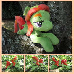 Size: 2000x2000 | Tagged: safe, artist:haselwoelfchen, tree hugger, g4, high res, irl, photo, plushie, tree
