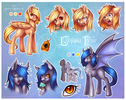 Size: 1384x1100 | Tagged: safe, artist:limreiart, oc, oc only, bat pony, pony, crying, cute, food, freckles, ice cream, reference sheet, sandwich