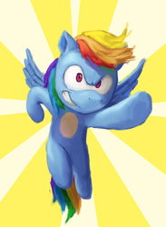 Size: 3000x4096 | Tagged: safe, artist:redustheriotact, rainbow dash, hybrid, g4, combination, crossover, female, high res, male, solo, sonic the hedgehog, sonic the hedgehog (series)
