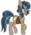 Size: 1018x1130 | Tagged: safe, artist:silverknight27, oc, oc only, oc:elegant stroke, earth pony, pony, saddle bag, solo