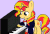 Size: 560x380 | Tagged: safe, artist:viva reverie, sunset shimmer, pony, unicorn, g4, animated, clothes, female, immatoonlink, musical instrument, piano, piano lesson, solo, tuxedo