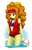 Size: 878x1387 | Tagged: safe, artist:twilite-sparkleplz, adagio dazzle, equestria girls, g4, adoragio, adorasexy, armband, belly button, bikini, clothes, cute, female, gem, legs in the water, life preserver, lifeguard, midriff, sexy, siren gem, solo, stupid sexy adagio dazzle, swimsuit, water, whistle