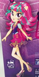 Size: 539x1061 | Tagged: safe, sour sweet, equestria girls, g4, my little pony equestria girls: friendship games, box art, crystal prep academy, crystal prep shadowbolts, female, high heels, merchandise, outfit, school spirit, solo