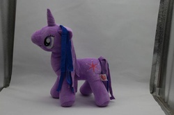 Size: 700x466 | Tagged: safe, artist:onlyfactory, twilight sparkle, g4, bootleg, irl, photo, plushie