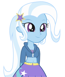 Size: 1042x1229 | Tagged: safe, edit, trixie, equestria girls, g4, belly button, female, midriff, solo