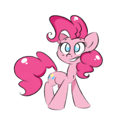 Size: 1024x1024 | Tagged: safe, artist:tokipeach, pinkie pie, g4, female, simple background, solo, transparent background