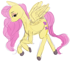 Size: 1020x881 | Tagged: safe, artist:rachel-amber, fluttershy, g4, female, solo