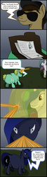 Size: 640x2400 | Tagged: safe, artist:frenkieart, princess celestia, princess luna, whoa nelly, canterlot boutique, g4, my little pony: friendship is magic, butt, cake, comic, dialogue, fat, force field, fridge horror, impossibly large butt, plot, spell, trollestia, weight gain