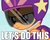 Size: 600x480 | Tagged: safe, edit, edited screencap, screencap, scootaloo, bloom & gloom, g4, my little pony: friendship is magic, cape, caption, clothes, determined, dialogue, female, helmet, image macro, let's do this, meme, reaction image, shoes, solo, stars, visor