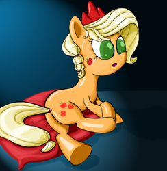 Size: 4354x4467 | Tagged: safe, artist:impcjcaesar, applejack, g4, absurd resolution, crown, female, solo