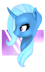 Size: 318x502 | Tagged: safe, artist:alka-pony2, trixie, pony, unicorn, g4, female, mare, portrait, solo