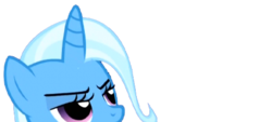 Size: 469x212 | Tagged: source needed, useless source url, safe, trixie, pony, unicorn, g4, female, lurking, mare, reaction image, simple background, solo, soon, transparent background, vector