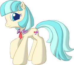 Size: 2277x2000 | Tagged: safe, artist:colossalstinker, coco pommel, g3, g3.5, g4, female, g4 to g3.5, generation leap, high res, solo