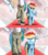 Size: 2000x2286 | Tagged: safe, artist:ncmares, princess celestia, rainbow dash, pegasus, pony, ask majesty incarnate, g4, :c, clothes, dialogue, female, floppy ears, frown, glare, high res, ice cream, looking at you, looking up, magic, mare, rainbow socks, shirt, size difference, smoldash, socks, spoon, striped socks, tallestia, telekinesis, wide eyes, wing hands