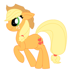 Size: 1024x1050 | Tagged: safe, artist:helenqueenoftheworld, applejack, g4, female, simple background, solo