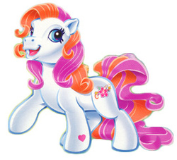 Size: 270x245 | Tagged: safe, aloha pearl, earth pony, g3, official, female, mare, simple background, solo, white background