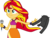 Size: 1280x979 | Tagged: safe, edit, sunset shimmer, equestria girls, g4, belly button, female, midriff, solo