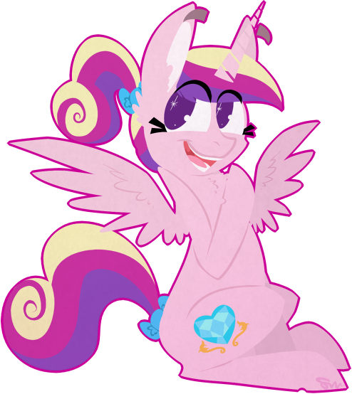 Idiot Princess #987390 - safe, artist:dr-idiot, princess cadance, g4, female, solo ...