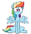 Size: 647x717 | Tagged: safe, artist:whatsapokemon, rainbow dash, pony, g4, :c, female, solo