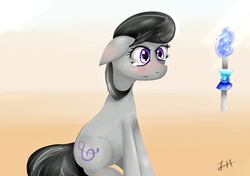 Size: 1114x786 | Tagged: safe, artist:dashy21, octavia melody, g4, angry, bowtie, female, solo