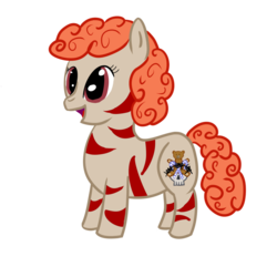 Size: 900x900 | Tagged: safe, artist:datanassi, oc, oc only, oc:rampage, fallout equestria, fallout equestria: project horizons, female, filly, reborn, solo, this will end in tears and/or death