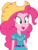 Size: 5000x6526 | Tagged: safe, artist:luckreza8, pinkie pie, equestria girls, g4, my little pony equestria girls: friendship games, .svg available, absurd resolution, clothes, female, hat, inkscape, open mouth, simple background, solo, transparent background, vector