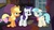 Size: 1920x1080 | Tagged: safe, screencap, applejack, coco pommel, rarity, earth pony, pony, unicorn, g4, made in manehattan, my little pony: friendship is magic, blushing, book, cello, coco's apartment, cocobetes, cup, cute, female, floppy ears, mare, musical instrument, sheepish grin, teacup, teapot