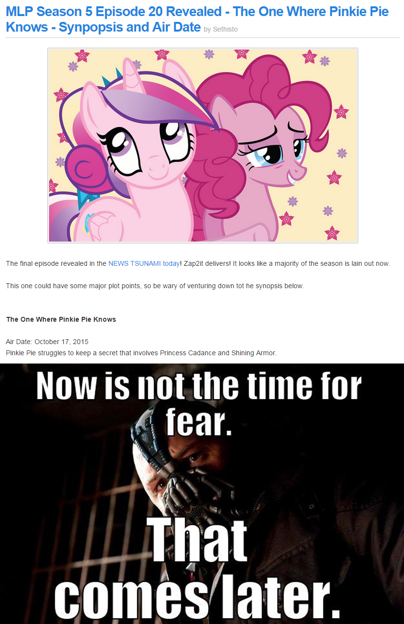 988381 Bane Baneposting Equestria Daily Impact Font Meme