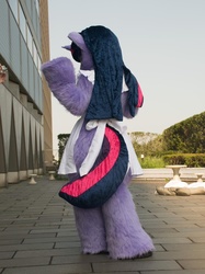 Size: 1024x1371 | Tagged: safe, artist:tashiroyu, twilight sparkle, human, g4, clothes, cosplay, costume, fursuit, irl, irl human, photo