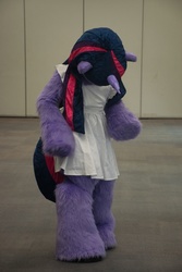 Size: 512x768 | Tagged: safe, artist:tashiroyu, twilight sparkle, human, g4, clothes, cosplay, costume, fursuit, irl, irl human, photo, solo