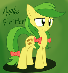 Size: 1400x1500 | Tagged: safe, artist:geraritydevillefort, apple fritter, g4, apple family member, female, solo