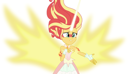 Size: 6000x3500 | Tagged: safe, artist:skycatcherequestria, sunset shimmer, equestria girls, g4, my little pony equestria girls: friendship games, absurd resolution, daydream shimmer, take my hand