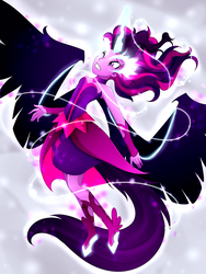 Size: 3600x4800 | Tagged: safe, artist:scarlet-spectrum, sci-twi, twilight sparkle, equestria girls, g4, my little pony equestria girls: friendship games, absurd resolution, clothes, female, midnight sparkle, solo