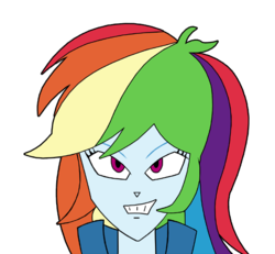 Size: 601x555 | Tagged: safe, artist:combatkaiser, rainbow dash, equestria girls, g4, female, simple background, solo, transparent background