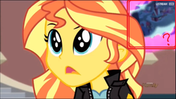 Size: 1366x768 | Tagged: safe, screencap, sunset shimmer, equestria girls, g4, my little pony equestria girls: friendship games, appleloosa, female, portal, solo